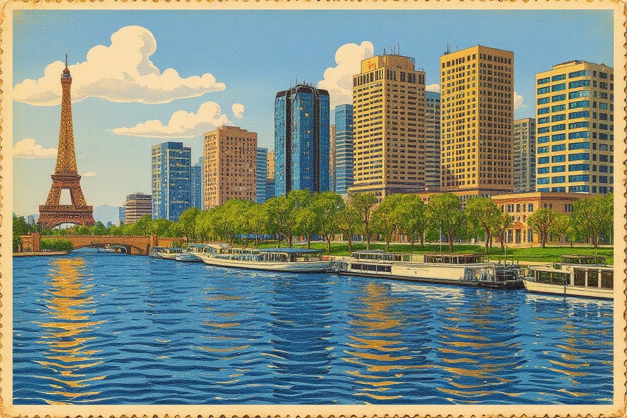 Retro Postcard